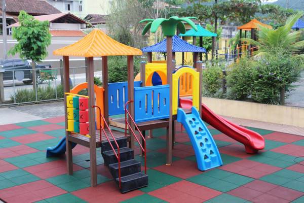 Playground Infantil Medio 3 torres - Ecoplay 306