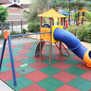 Playground Infantil Pequeno 1 torre - Ecoplay 155